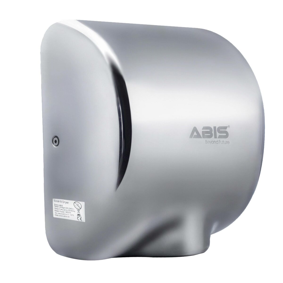 Hand Dryer Commercial Excel-9 Stainless Steel - Chrome - ABIS