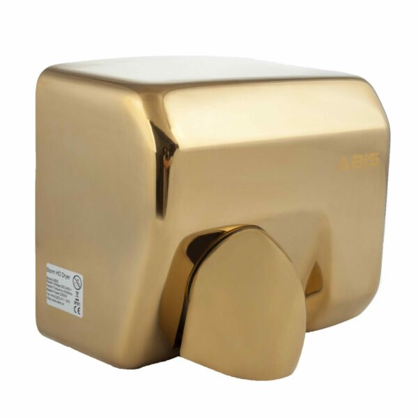 Storm Stainless Steel Commercial Hand Dryer - Gold - ABIS