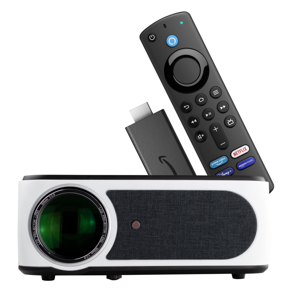HD8K Home Edition Projector with Android TV Stick - ABIS
