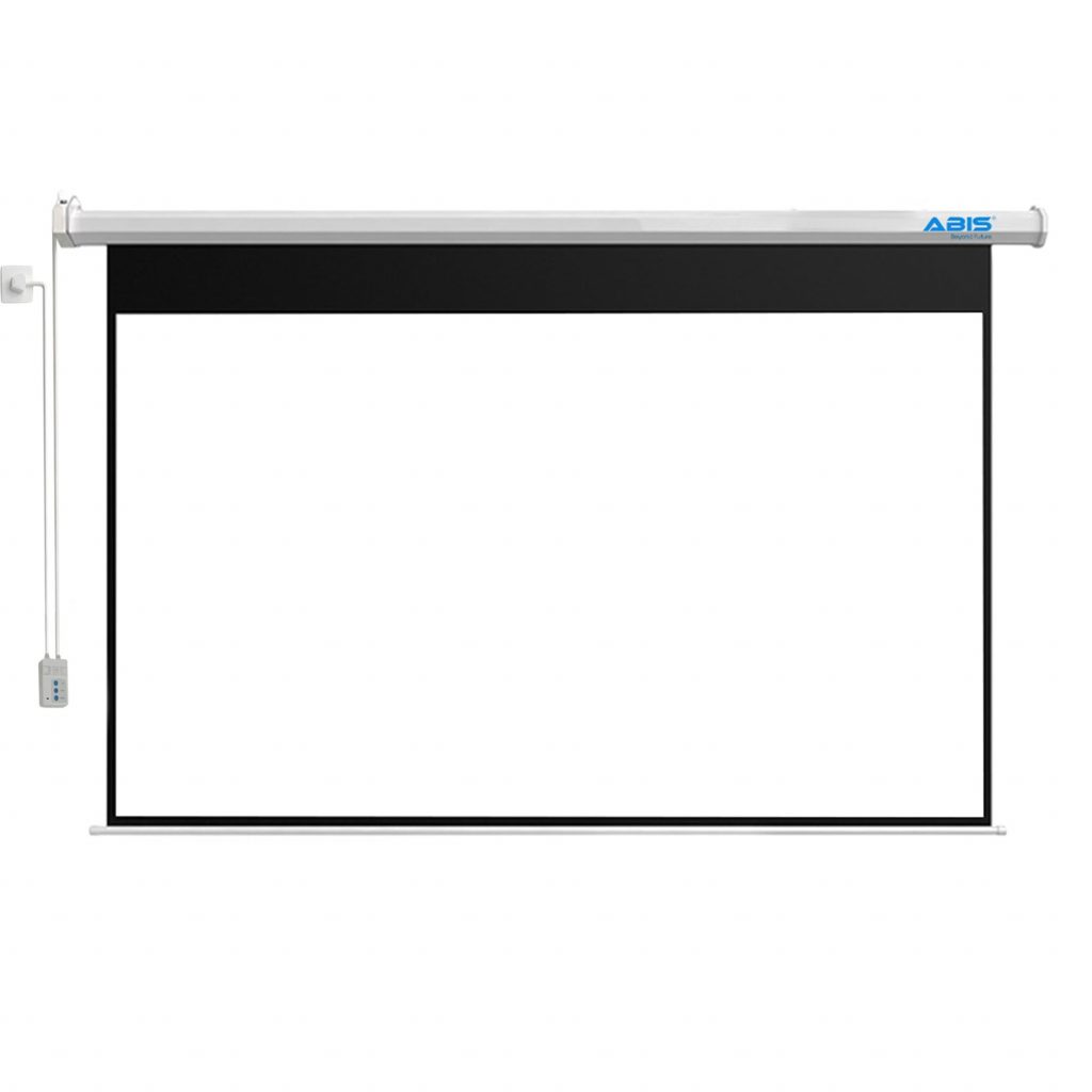 Electric Projector Screen 100 inches 16:9 Aspect Ratio 3D 4K - ABIS